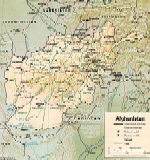 Административная карта Афганистана