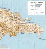 Карта доминиканской республики