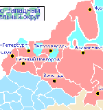 Карта Северо-Западного федерального округа